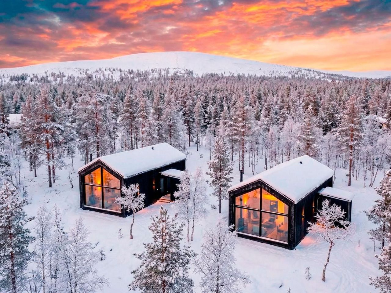 Шале в Рука, Финляндия, 55 м² - фото 1