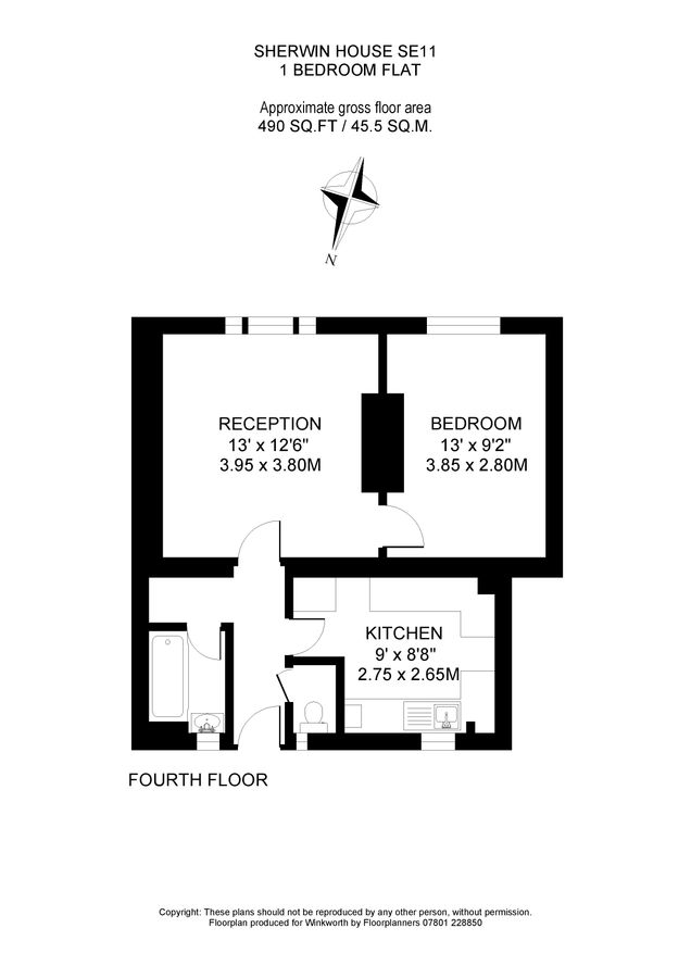 Квартира в Лондоне, Великобритания - фото 8