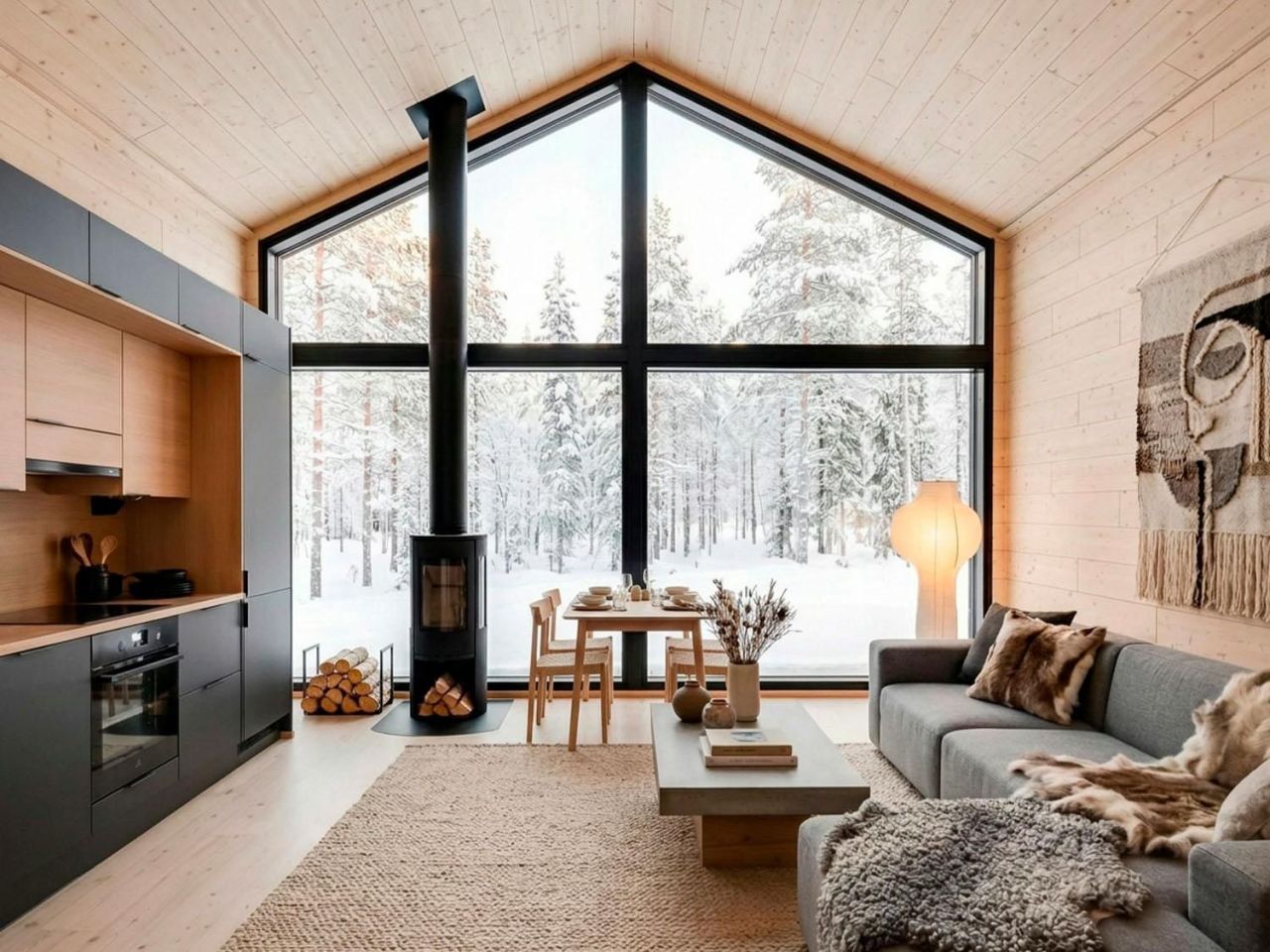 Шале в Рука, Финляндия, 55 м² - фото 2