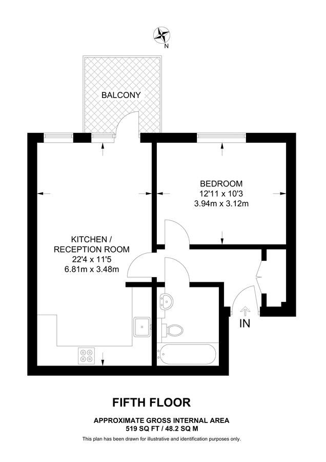 Квартира в Лондоне, Великобритания - фото 10