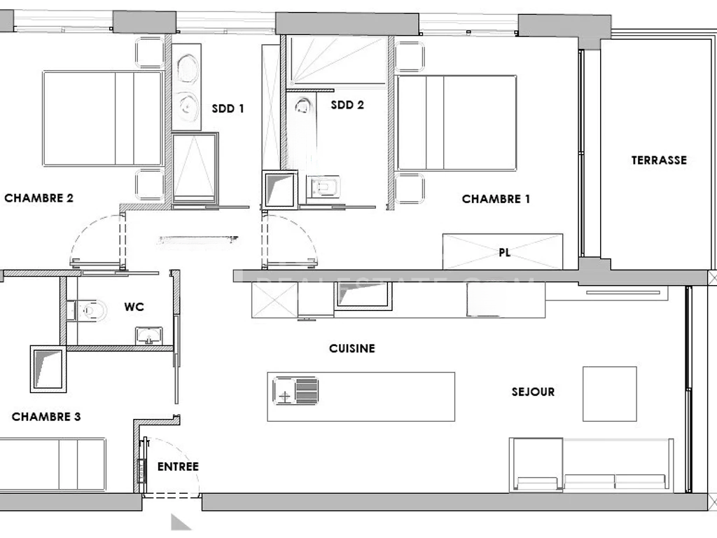 Квартира в Монте Карло, Монако, 112 м² - фото 15