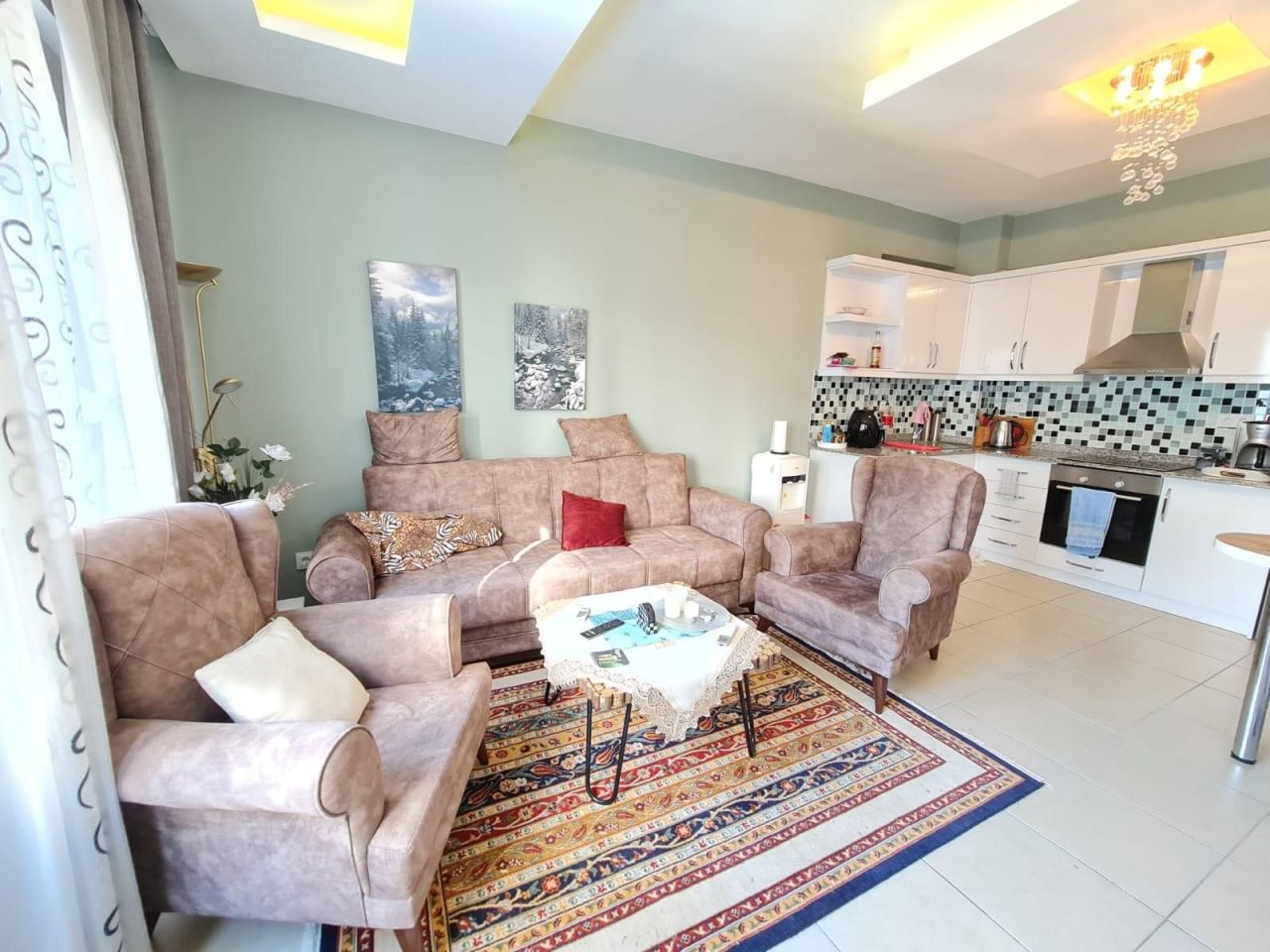 Квартира в Алании, Турция, 110 м² - фото 1