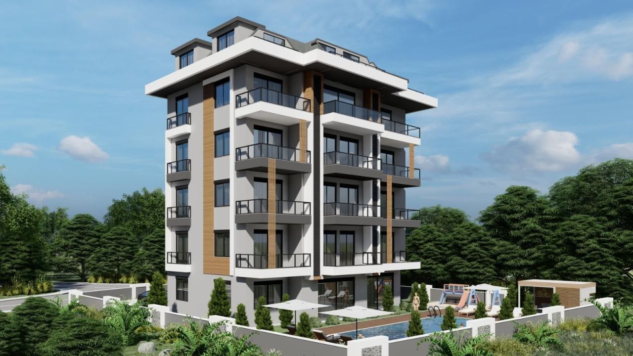 Квартира в Кестеле, Турция, 48 м² - фото 1