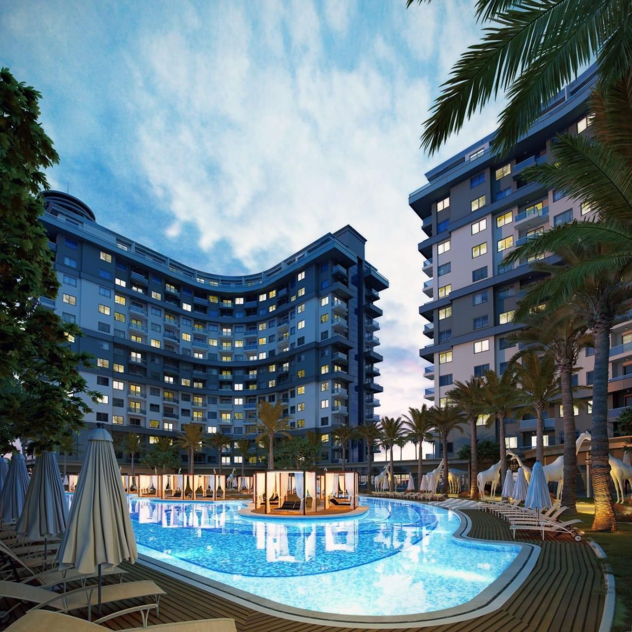 Квартира в Алании, Турция, 66 м² - фото 1