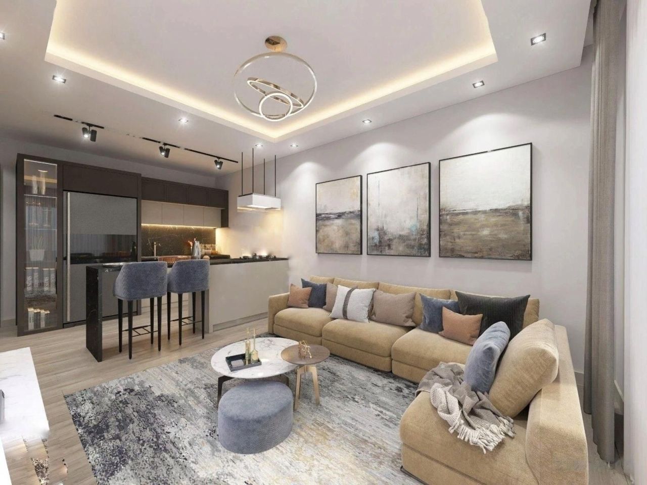 Квартира в Мерсине, Турция, 50 м² - фото 1