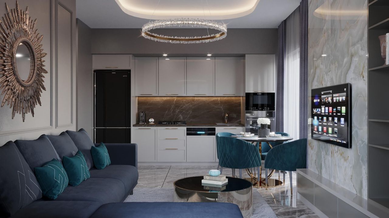 Квартира в Алании, Турция, 52 м² - фото 1