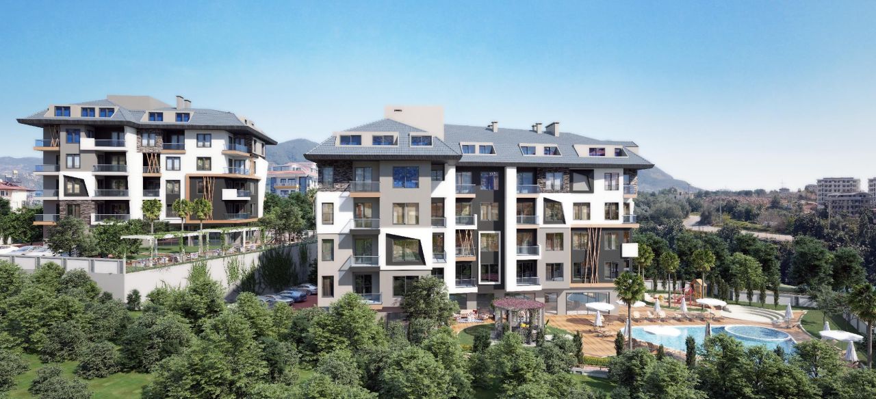 Квартира в Алании, Турция, 56 м² - фото 1