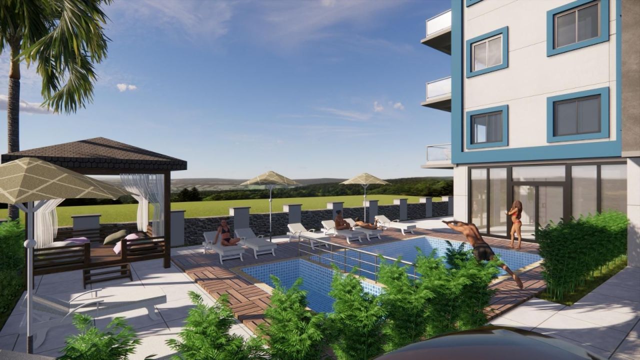 Квартира в Авсалларе, Турция, 49 м² - фото 1