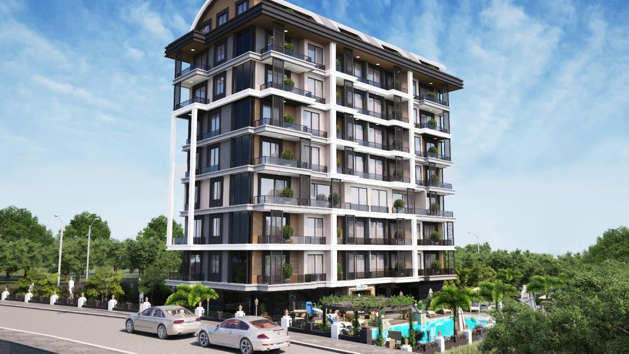 Квартира в Авсалларе, Турция, 43 м² - фото 1