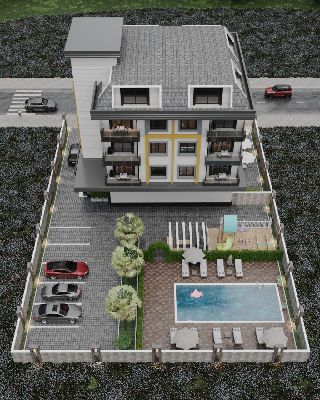 Квартира в Кестеле, Турция, 50 м² - фото 1