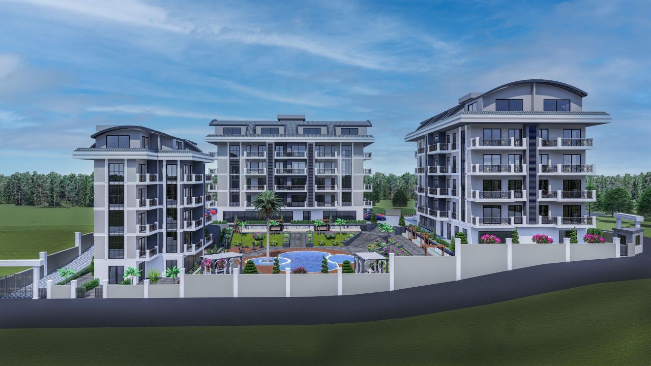 Квартира в Алании, Турция, 75 м² - фото 1