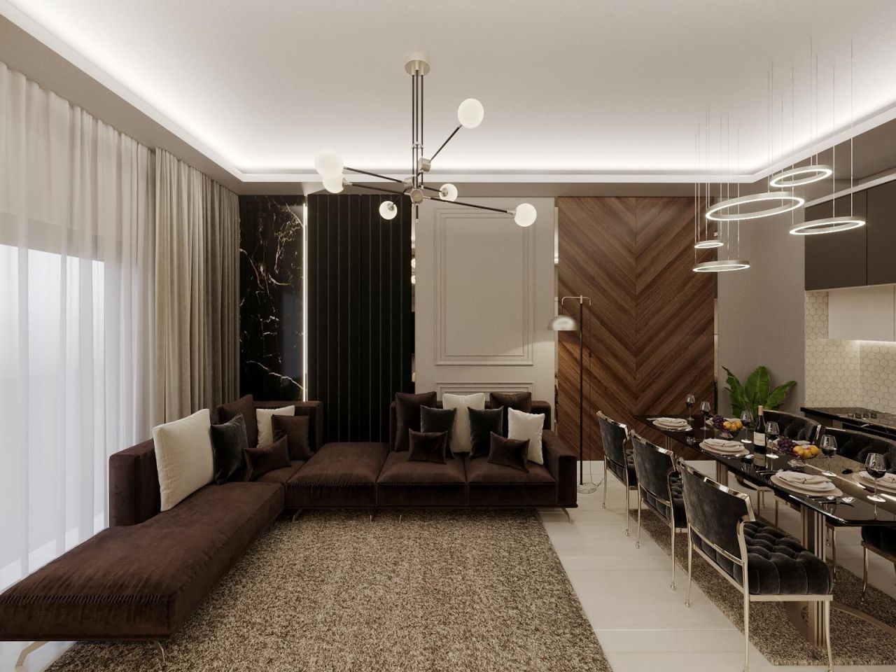 Квартира в Алании, Турция, 54 м² - фото 1