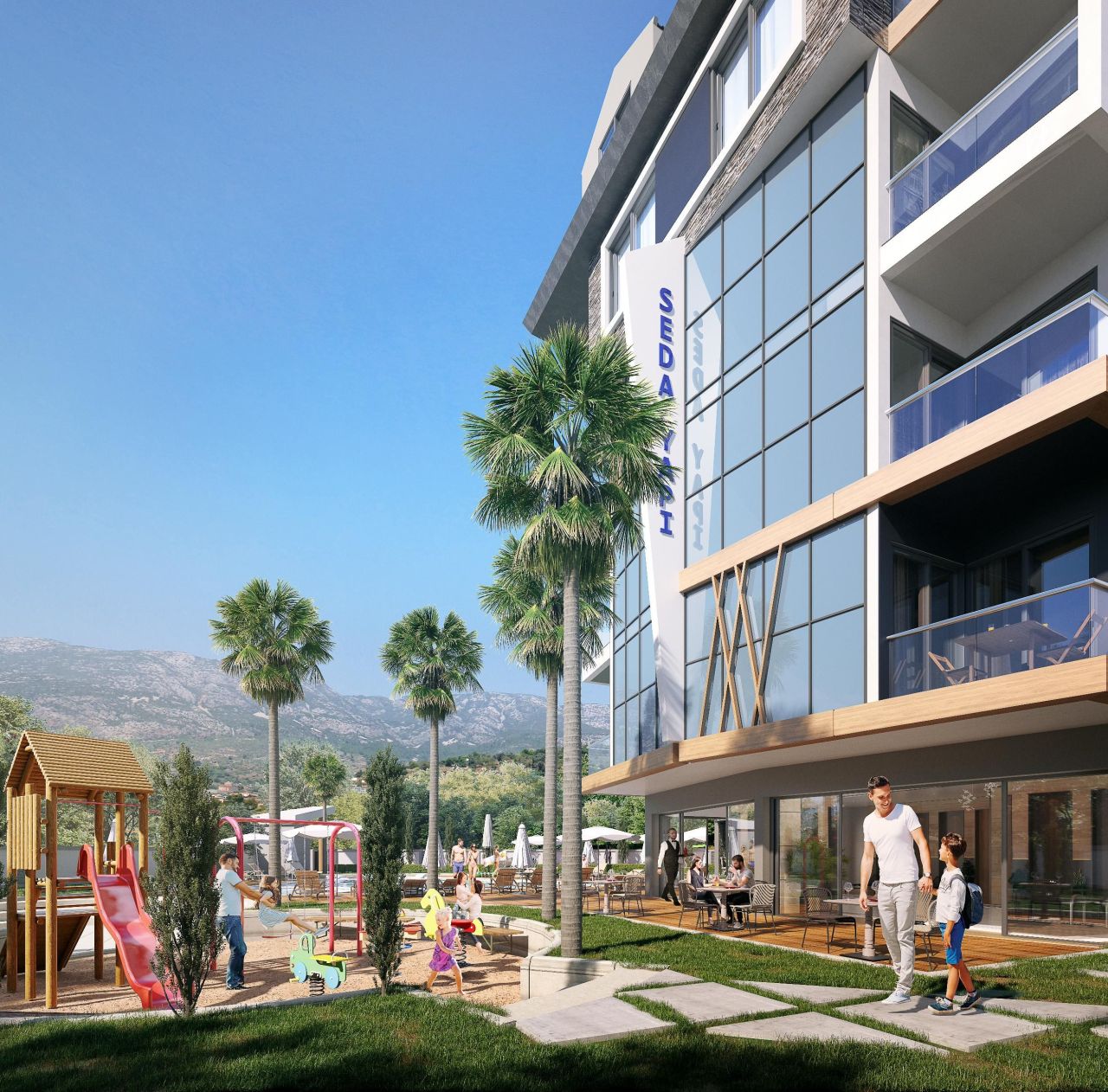 Квартира в Алании, Турция, 55 м² - фото 1