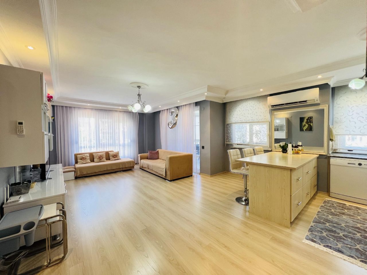 Квартира в Алании, Турция, 125 м² - фото 1