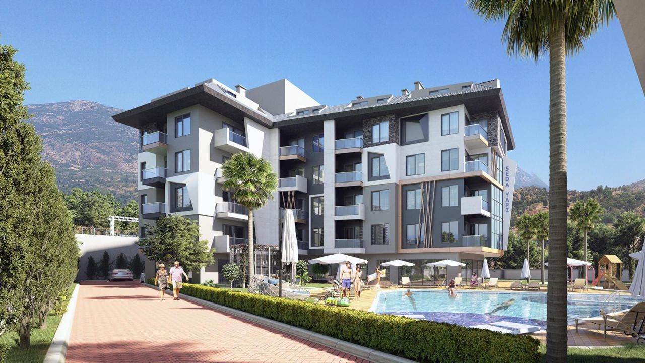 Квартира в Алании, Турция, 50 м² - фото 1