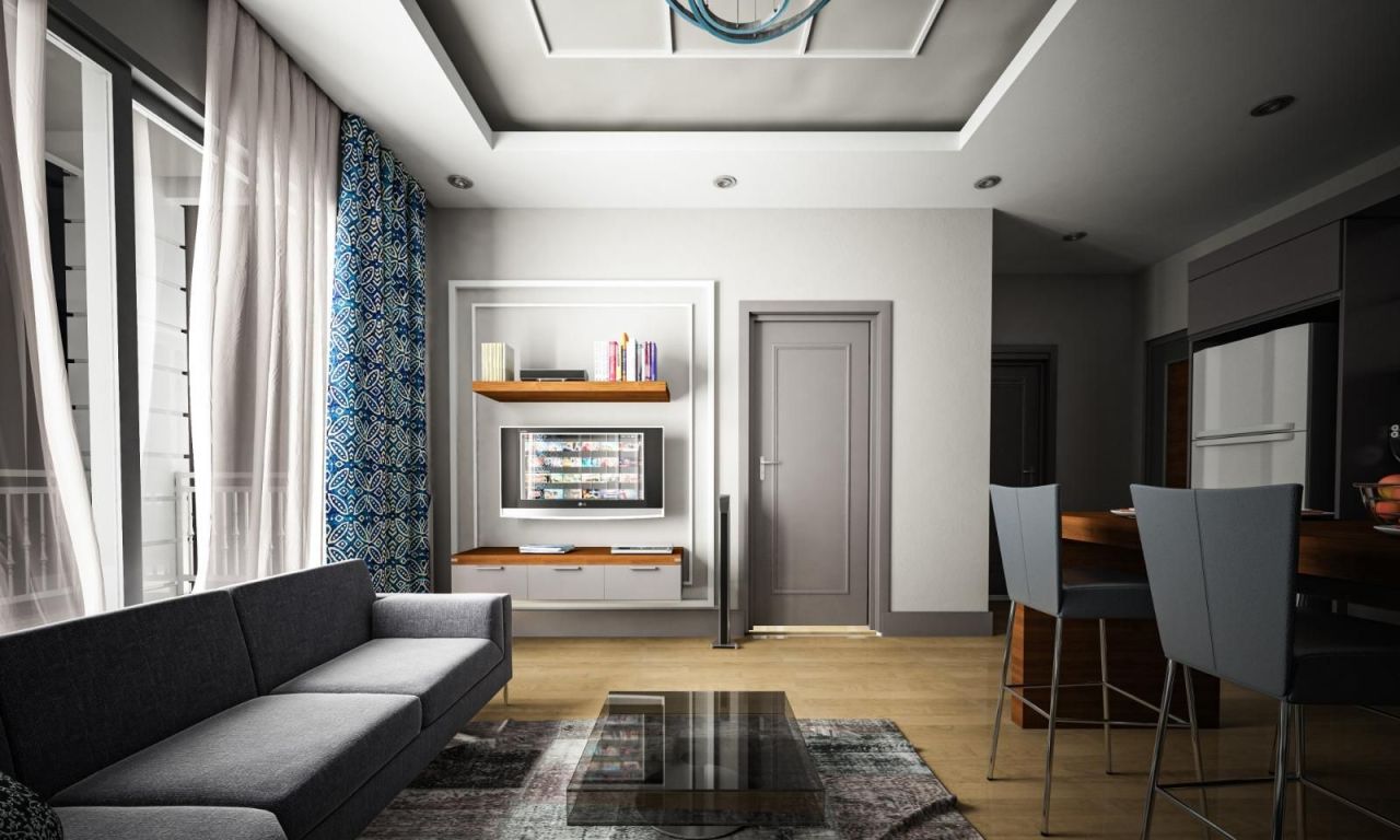 Квартира в Алании, Турция, 55 м² - фото 1