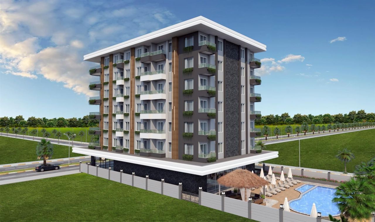 Квартира в Алании, Турция, 58 м² - фото 1