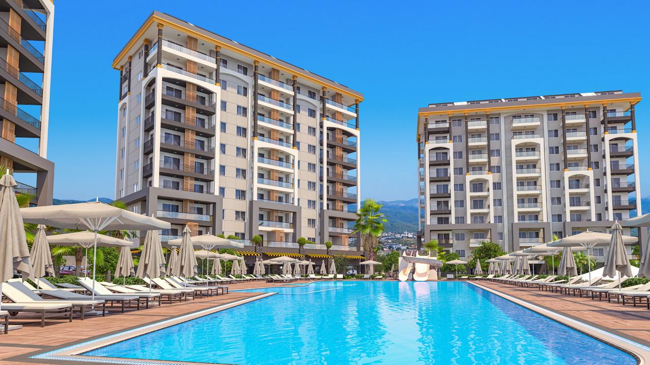 Квартира в Авсалларе, Турция, 46 м² - фото 1