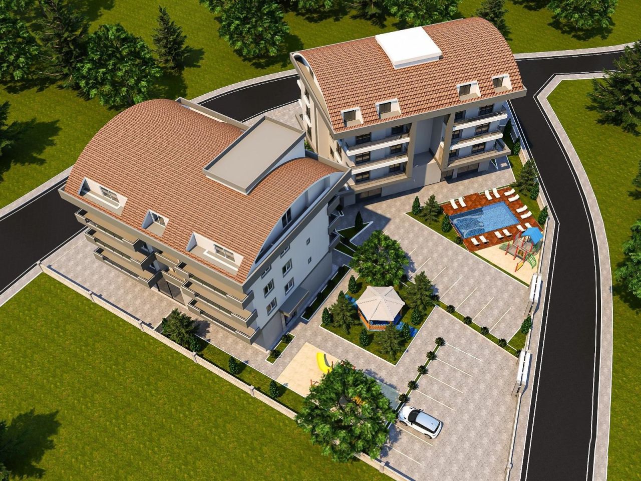 Квартира в Алании, Турция, 79 м² - фото 1