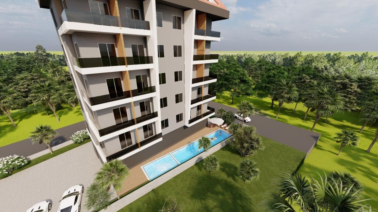 Квартира в Авсалларе, Турция, 55 м² - фото 1