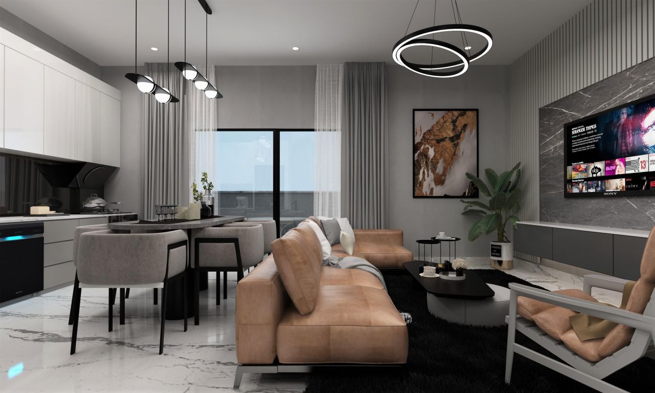 Пентхаус в Алании, Турция, 110 м² - фото 1