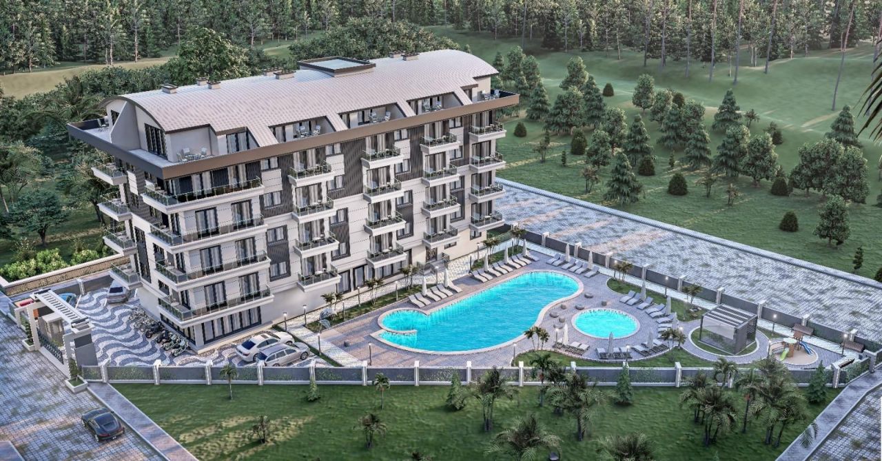 Квартира в Алании, Турция, 48 м² - фото 1