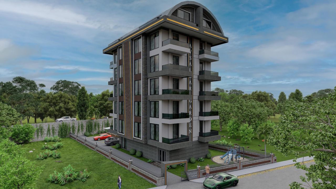 Квартира в Авсалларе, Турция, 64 м² - фото 1