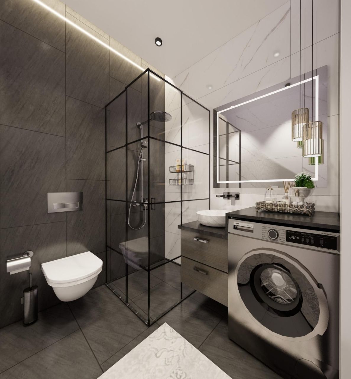 Квартира в Алании, Турция, 55 м² - фото 1