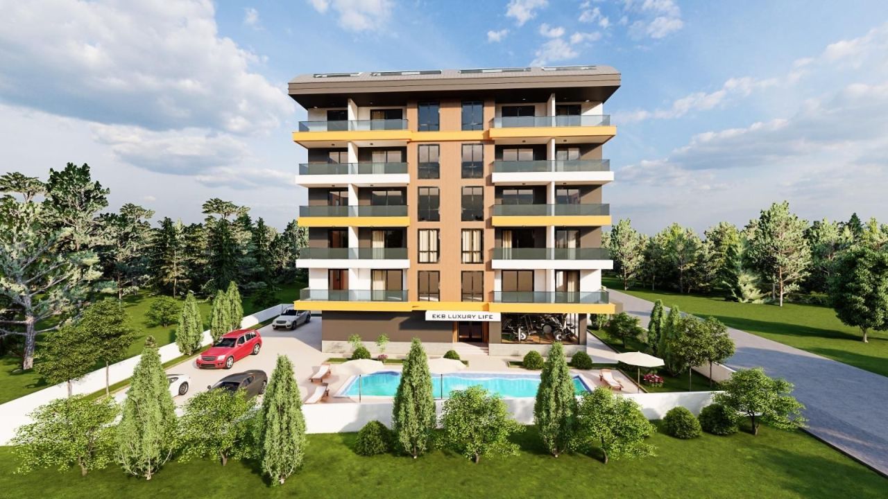 Квартира в Алании, Турция, 65 м² - фото 1