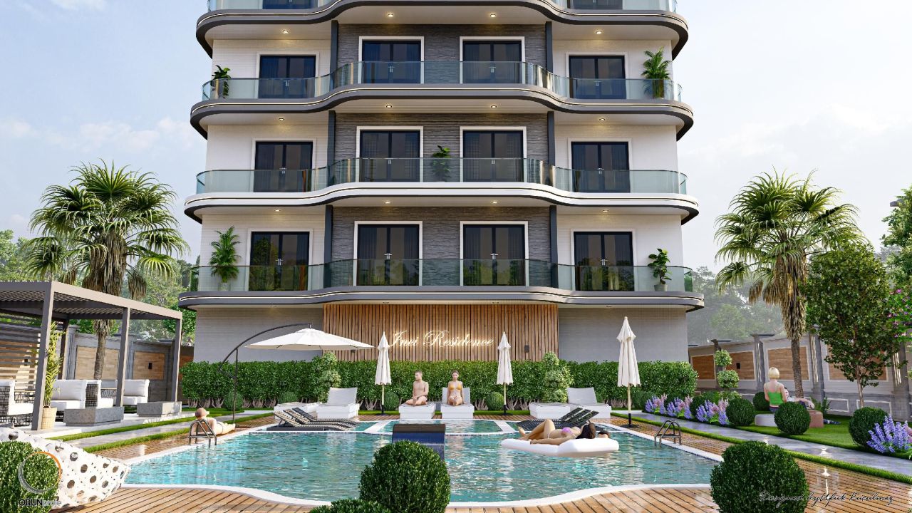 Квартира в Кестеле, Турция, 53 м² - фото 2