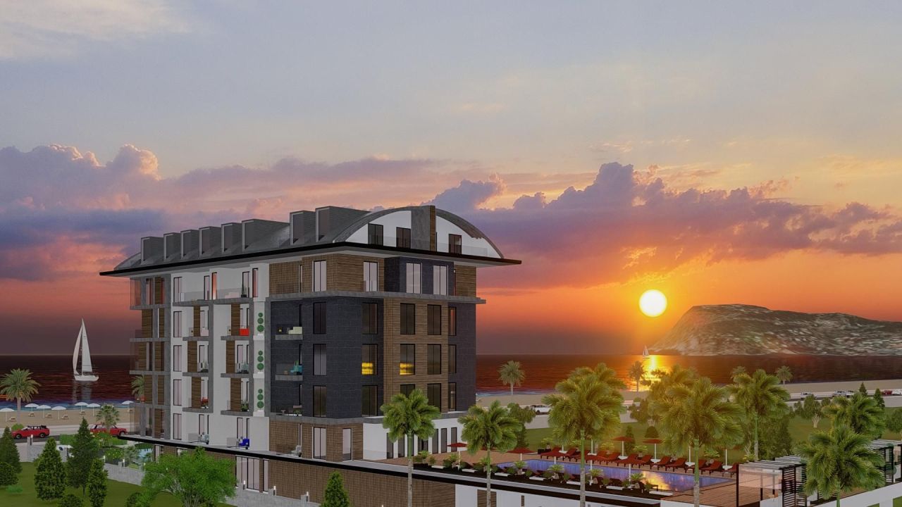 Квартира в Алании, Турция, 55 м² - фото 2