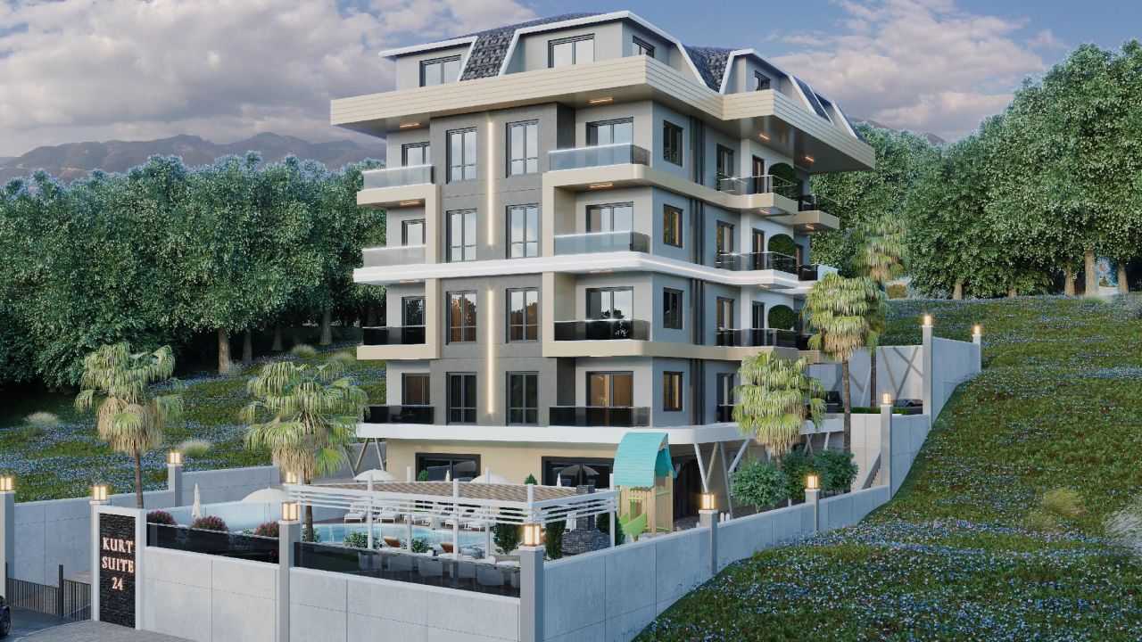 Пентхаус в Кестеле, Турция, 90 м² - фото 2