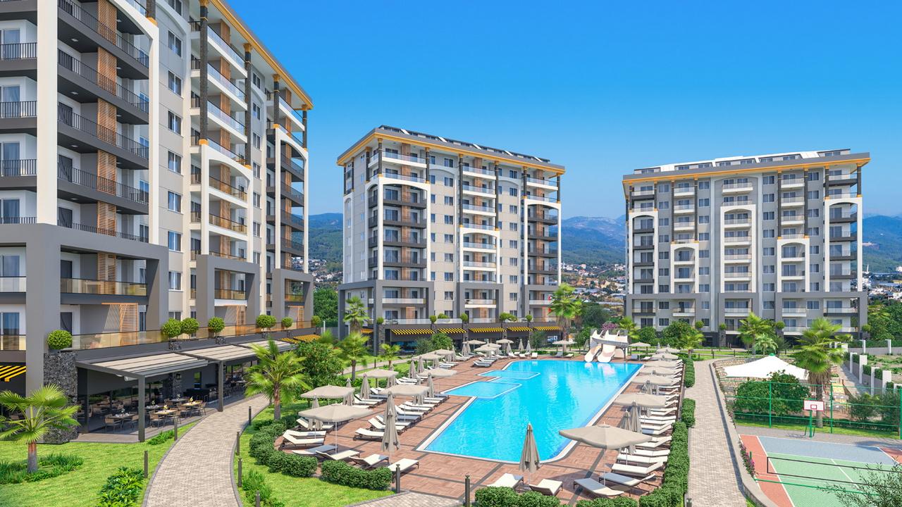 Квартира в Авсалларе, Турция, 46 м² - фото 2