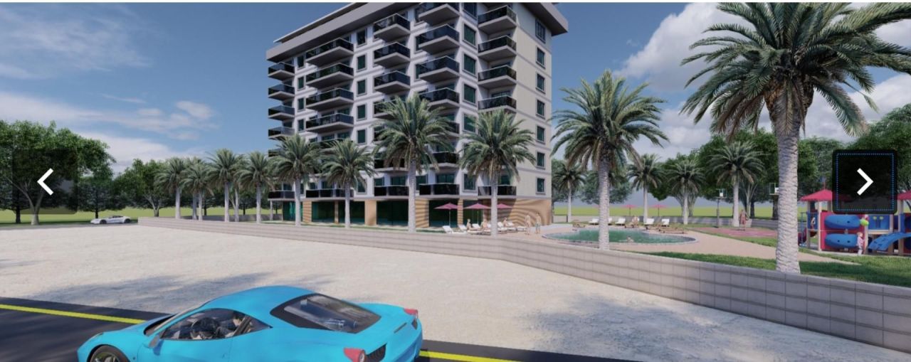 Квартира в Авсалларе, Турция, 54 м² - фото 2