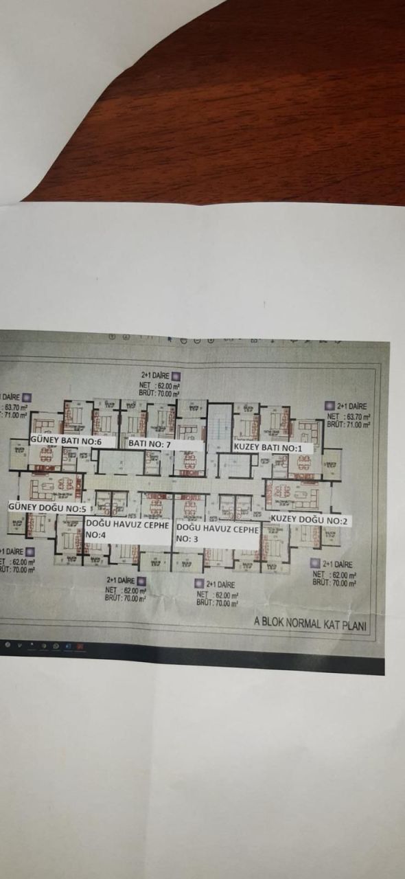 Квартира в Алании, Турция, 72 м² - фото 2