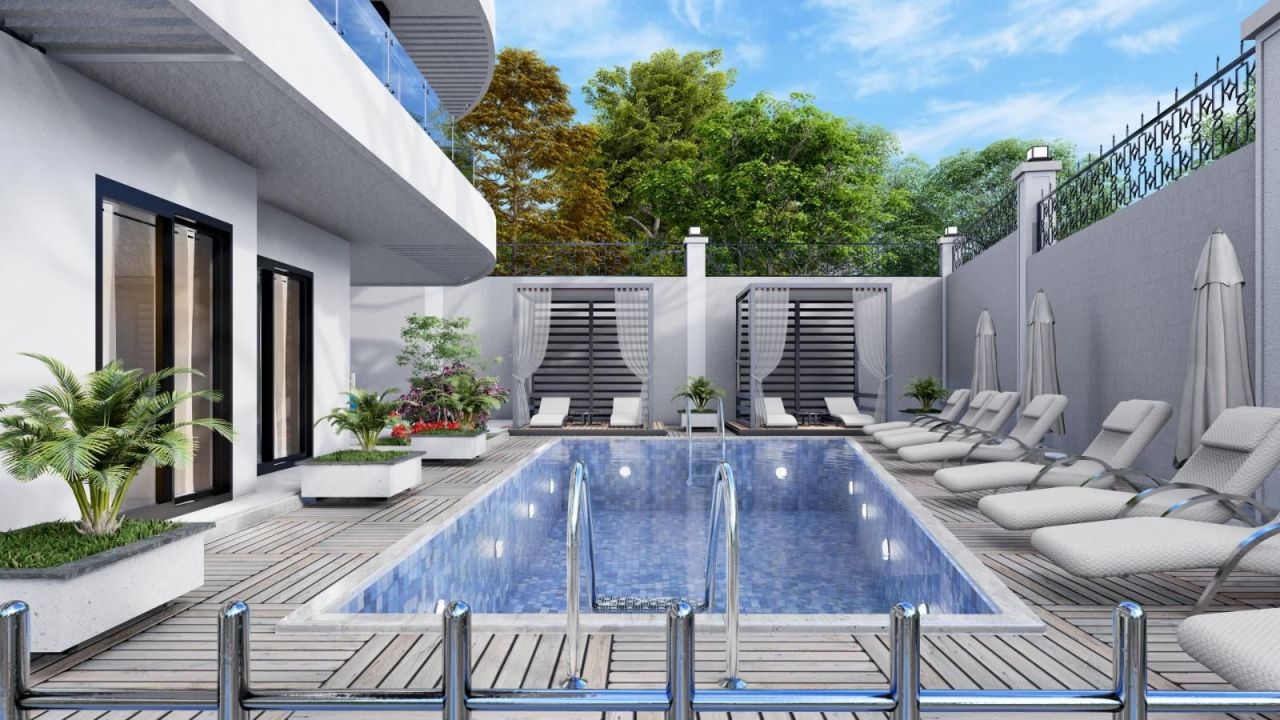 Квартира в Авсалларе, Турция, 55 м² - фото 2