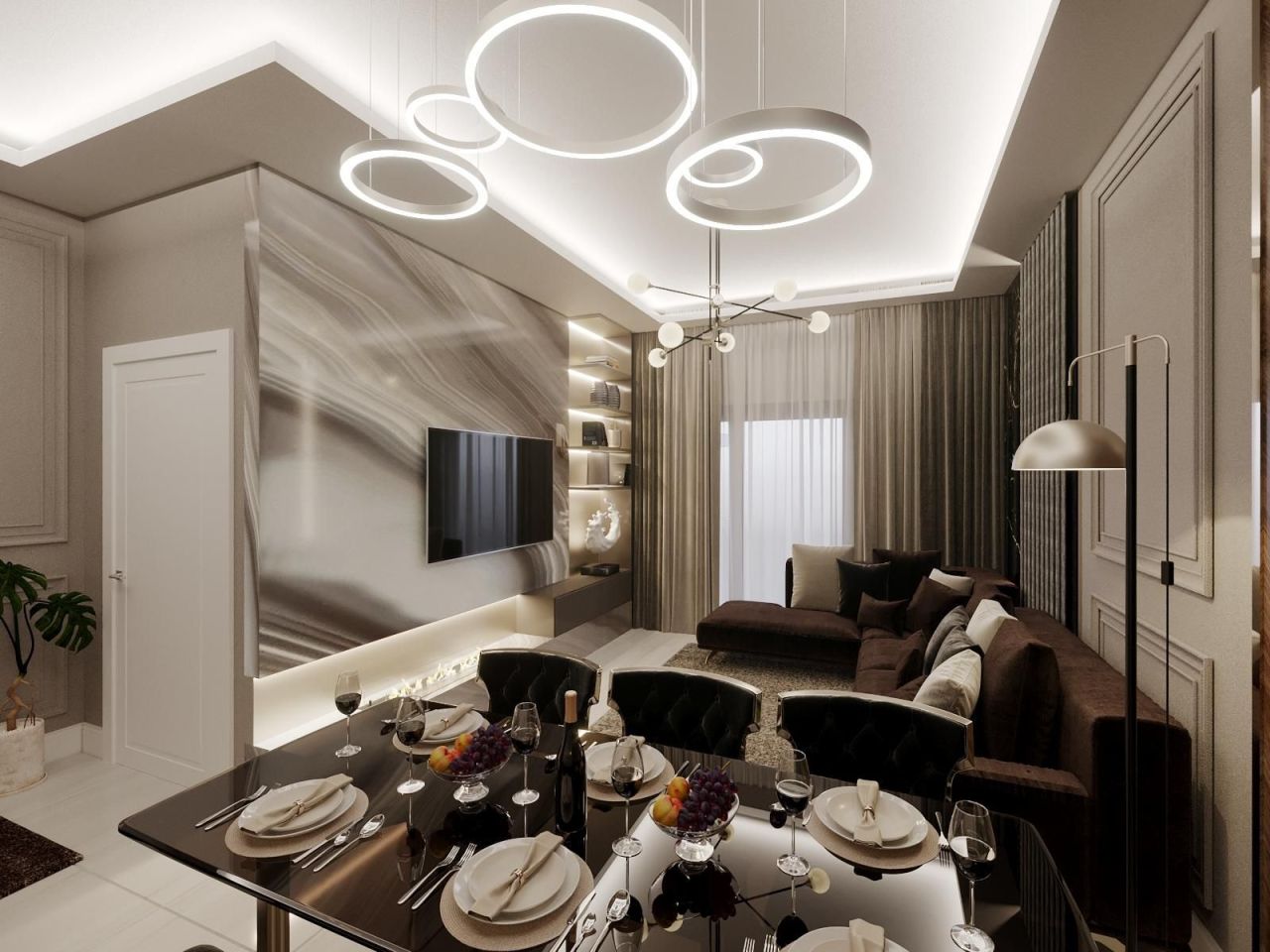 Квартира в Алании, Турция, 54 м² - фото 2