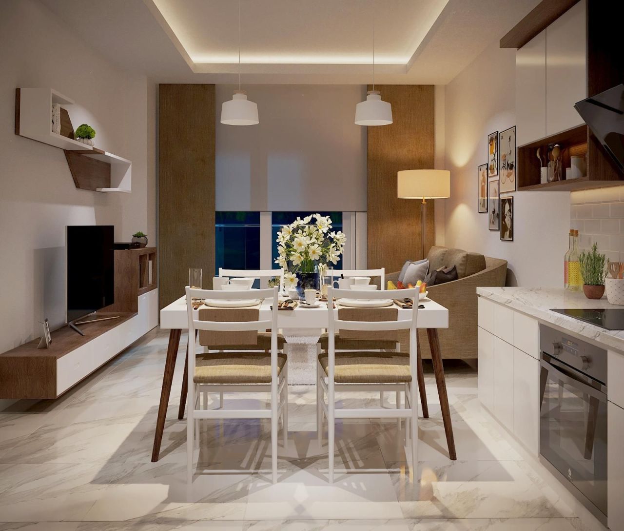 Квартира в Алании, Турция, 60 м² - фото 3