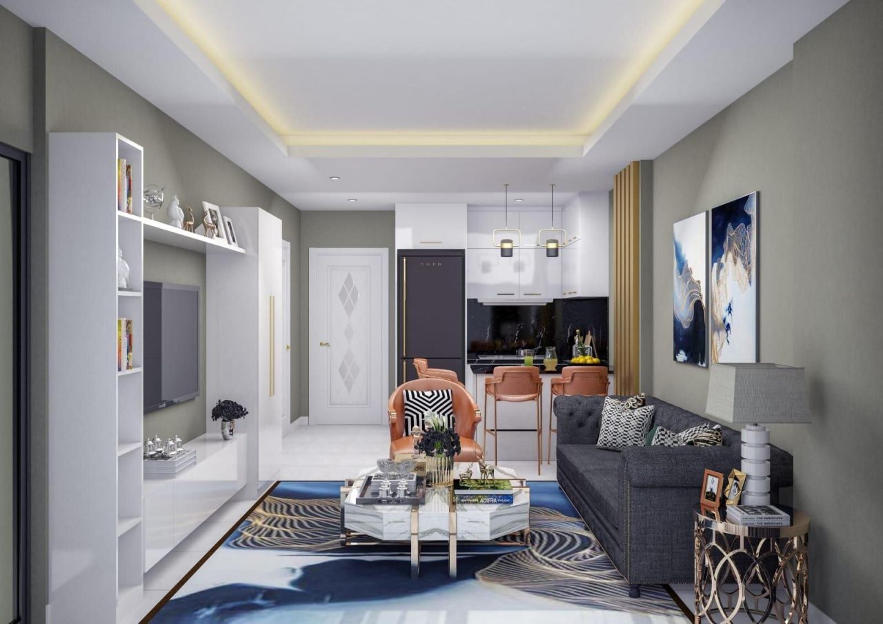 Квартира в Кестеле, Турция, 50 м² - фото 3