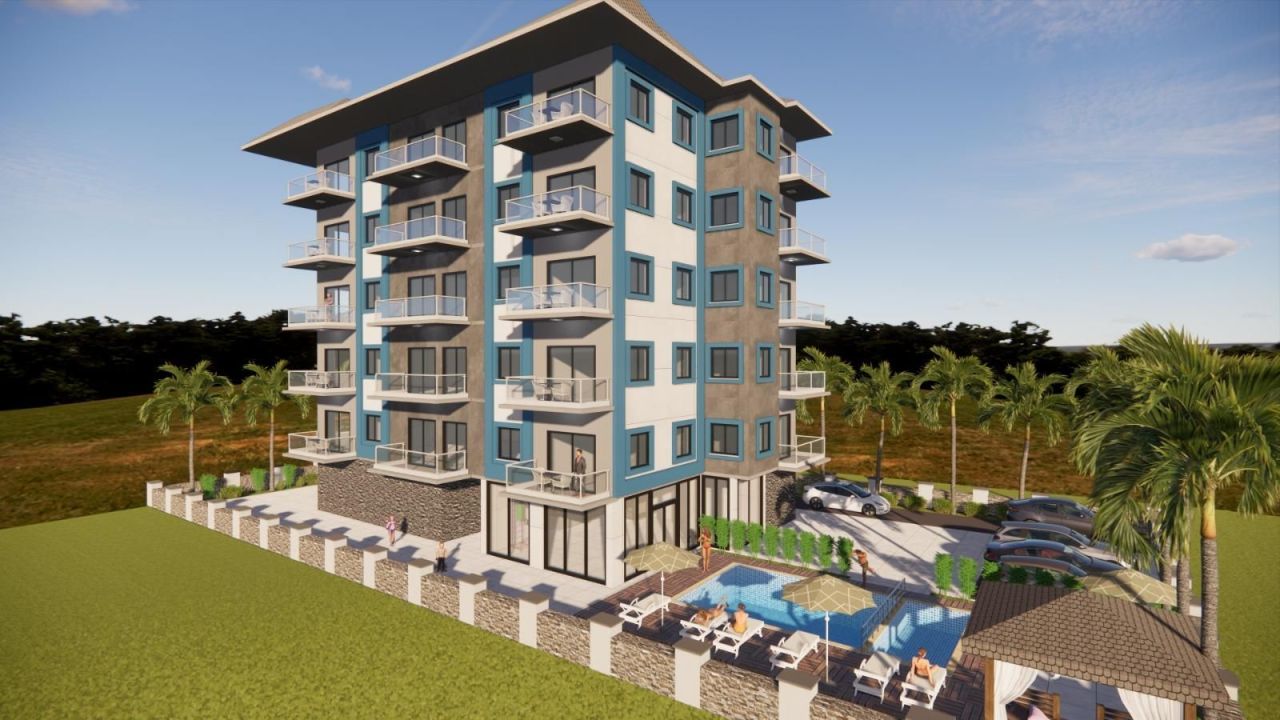 Квартира в Авсалларе, Турция, 49 м² - фото 3