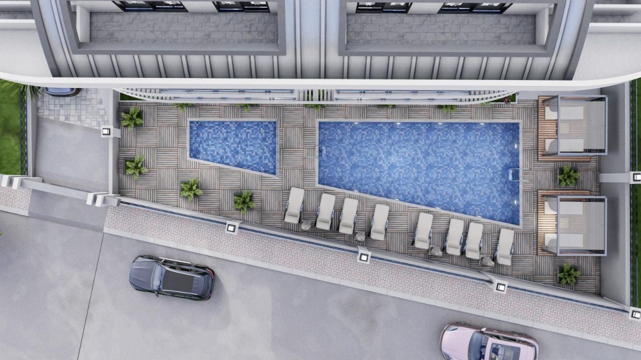 Квартира в Авсалларе, Турция, 55 м² - фото 3