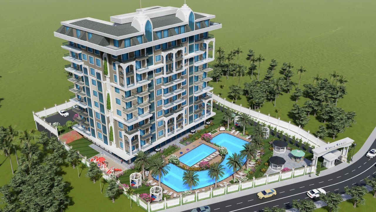 Квартира в Авсалларе, Турция, 56 м² - фото 3