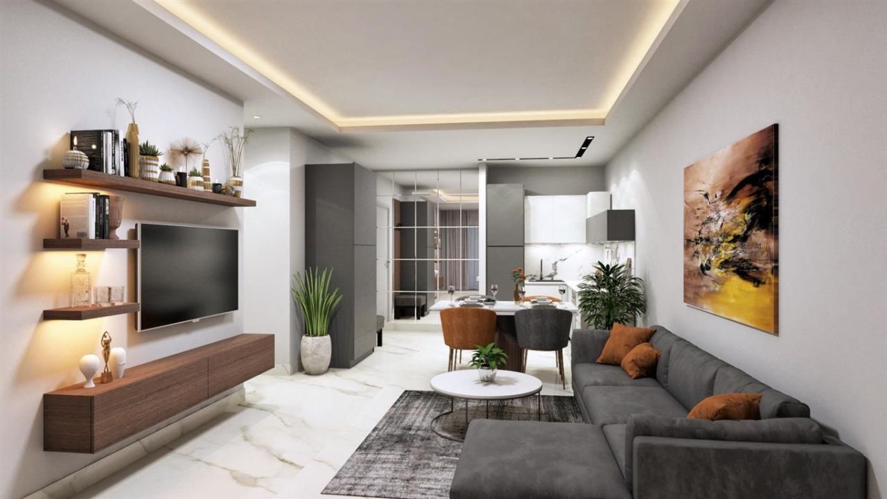 Квартира в Алании, Турция, 69 м² - фото 3