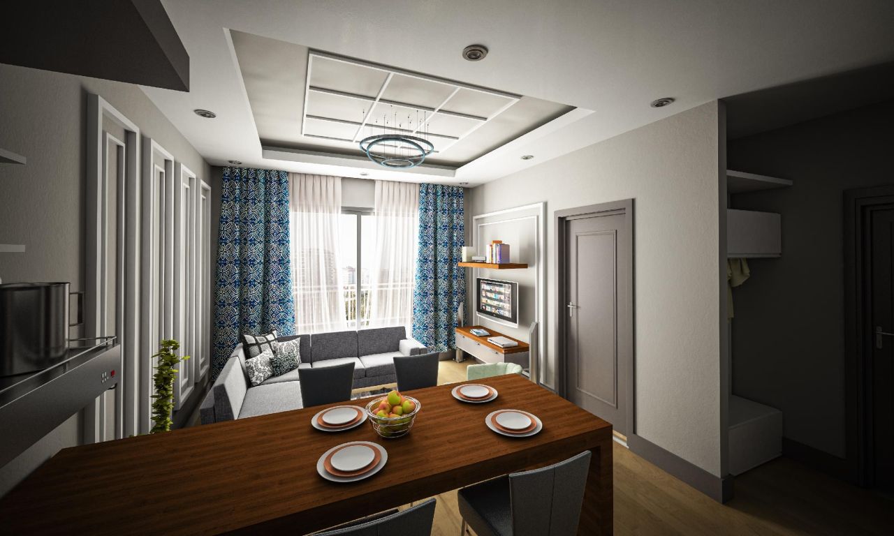 Квартира в Алании, Турция, 55 м² - фото 4