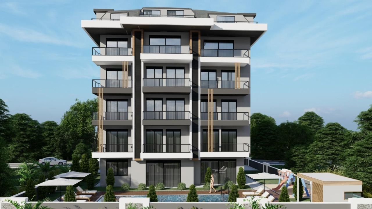 Квартира в Кестеле, Турция, 48 м² - фото 4