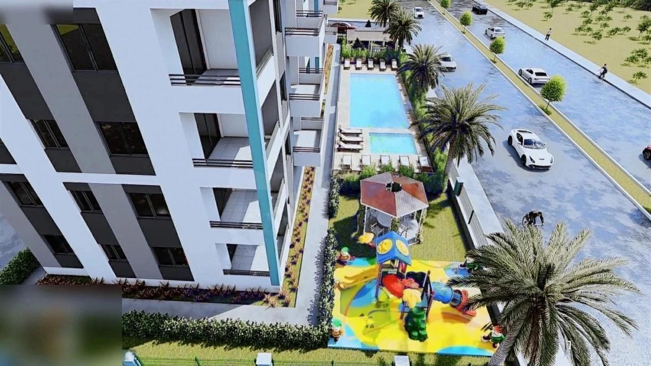 Квартира в Мерсине, Турция, 45 м² - фото 4