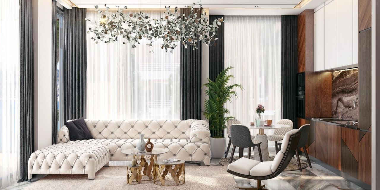 Квартира в Алании, Турция, 55 м² - фото 4