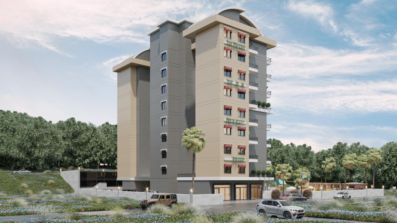 Квартира в Авсалларе, Турция, 46 м² - фото 4