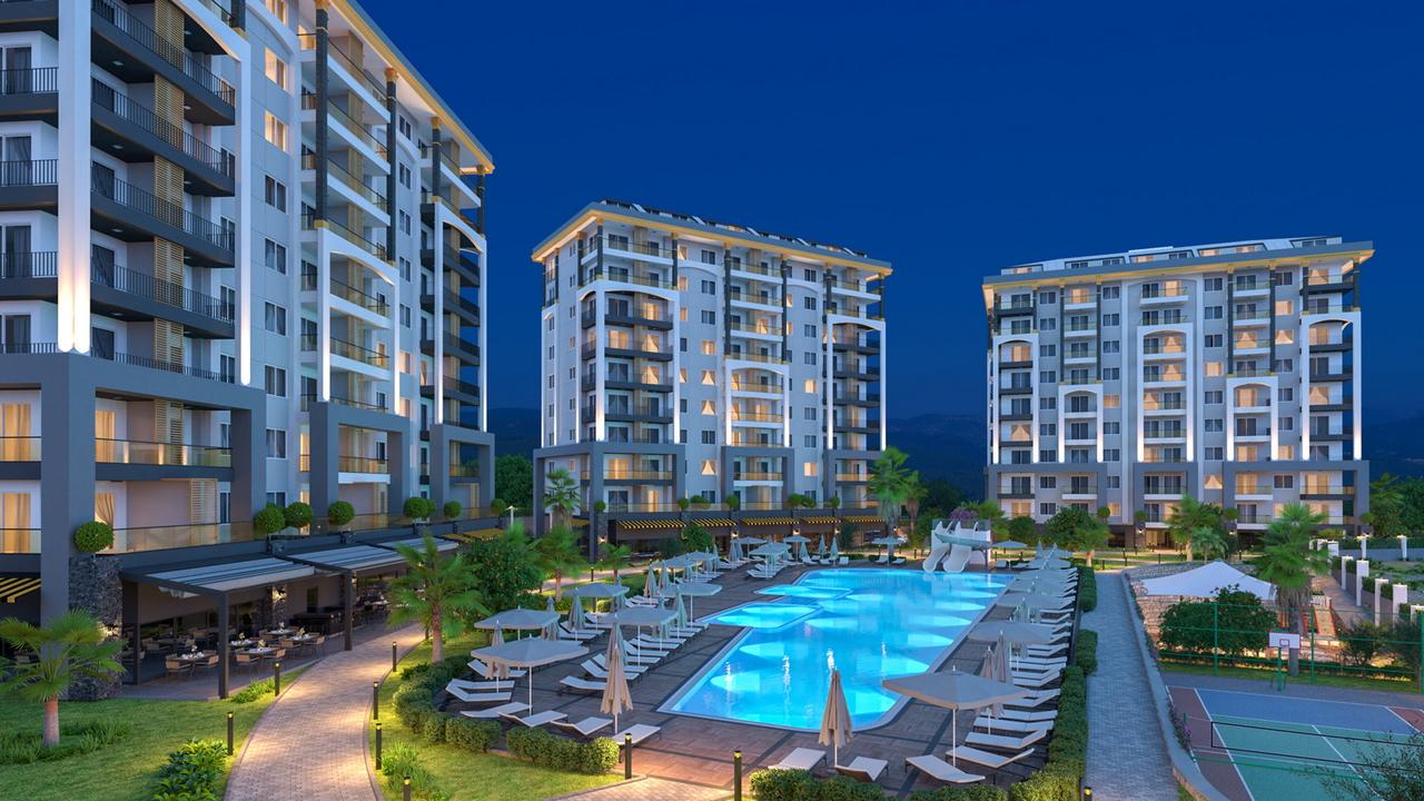 Квартира в Авсалларе, Турция, 46 м² - фото 4