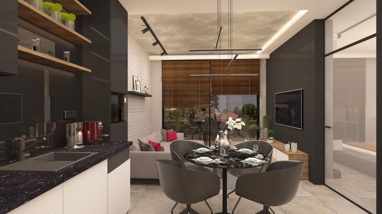 Квартира в Алании, Турция, 65 м² - фото 4